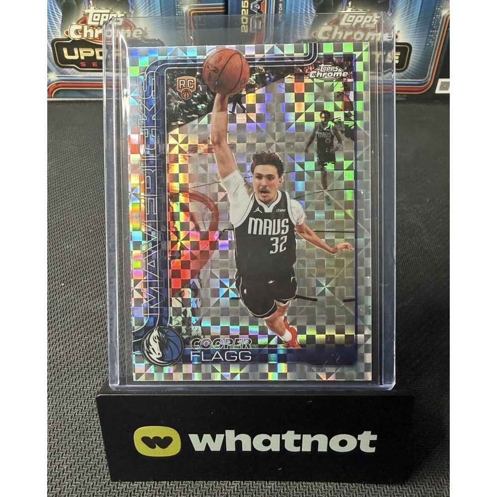 2025-26 Topps Chrome Update - Cooper Flagg #151 X-Fractor (RC)